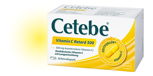 Cetebe Vitamin C Retard 500